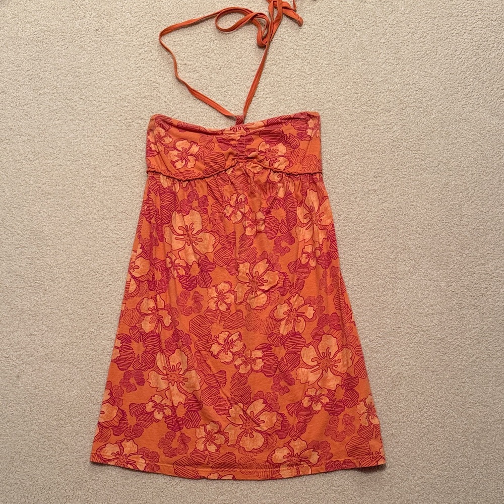 Arizona Jean Company Vibrant Orange and Pink Top